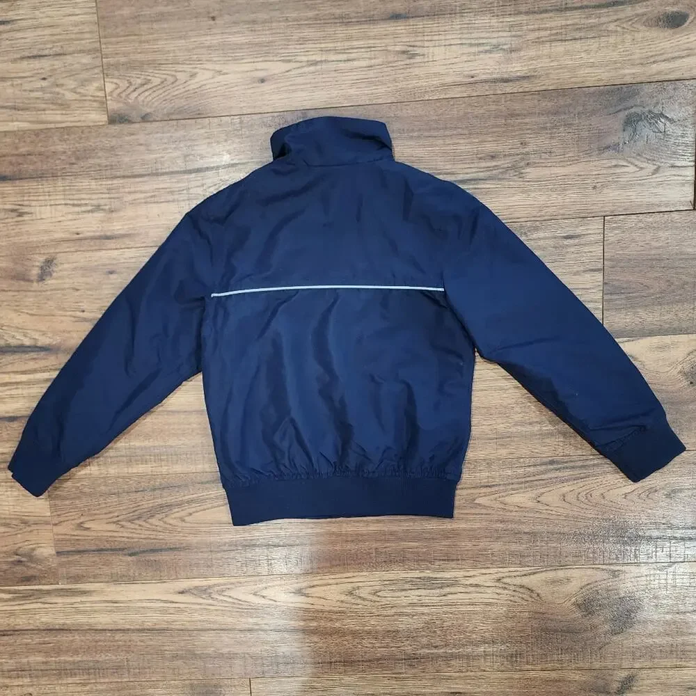 NWT The Children's Place Boy's Navy Full Zip Windbreaker Outerwear Jacket Small
